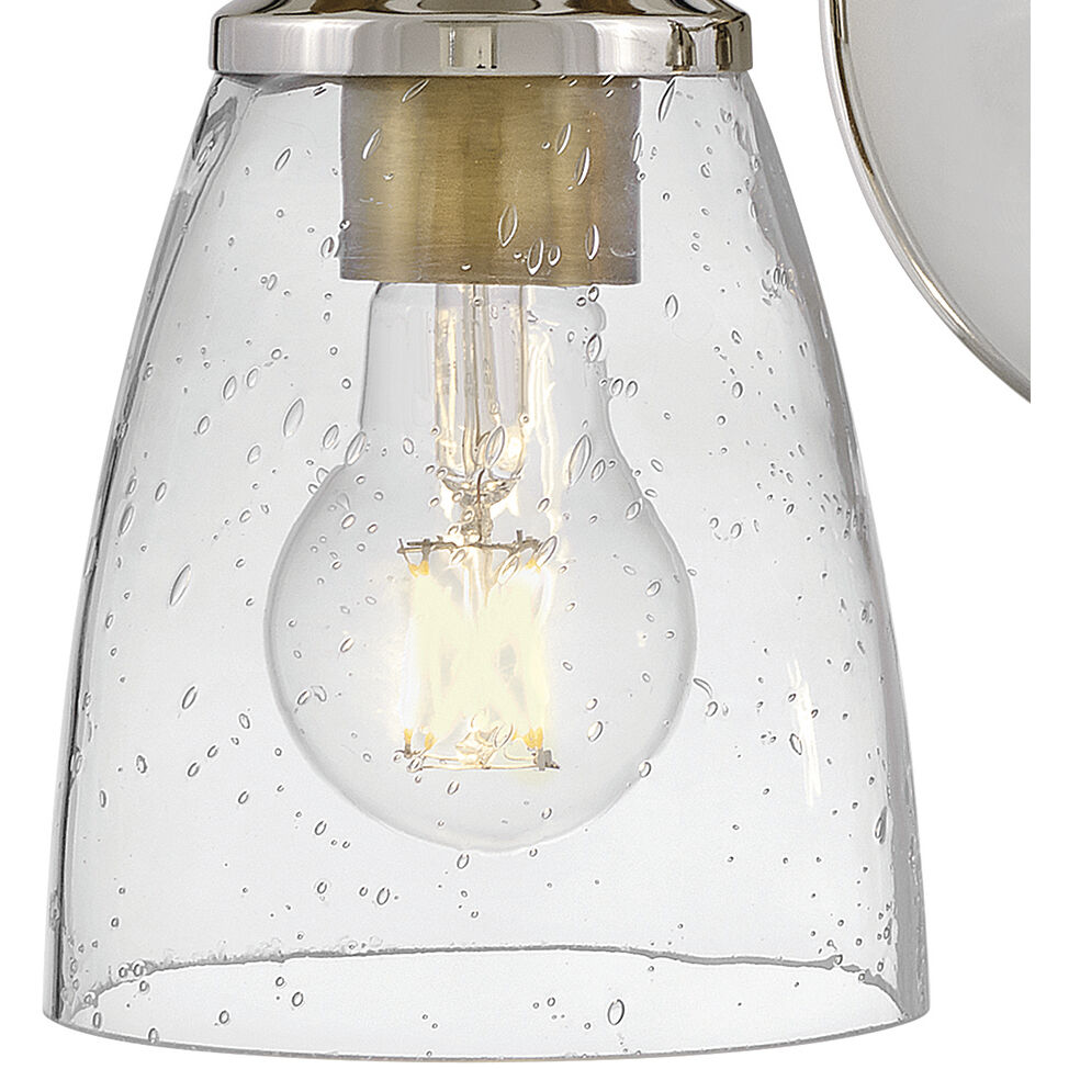 Easton 2 Light 14.5 inch Polished Nickel Bath Light Wall Light