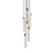 V Panels 6 Light 6.75 inch Pendant
