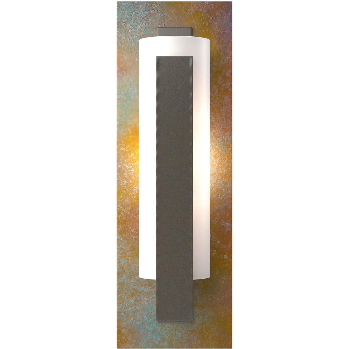 Forged Vertical Bar 1 Light 5 inch Dark Smoke ADA Sconce Wall Light in Copper