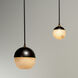 Metro 1 Light 7 inch Oil Rubbed Bronze Pendant Ceiling Light