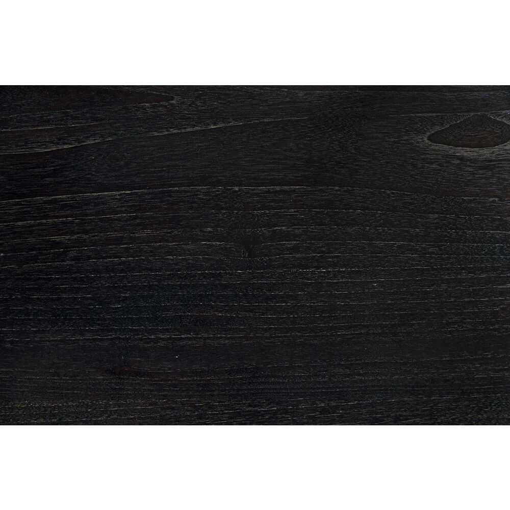 Rebecca 26.5 X 19.5 inch Cinder Black Side Table