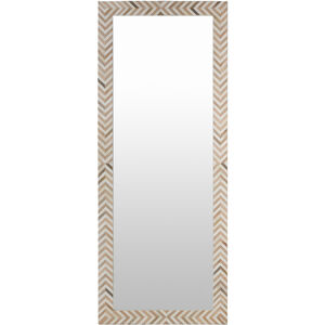 Kathryn 68 X 27 inch Natural Full Length/Oversized Mirror, Rectangle