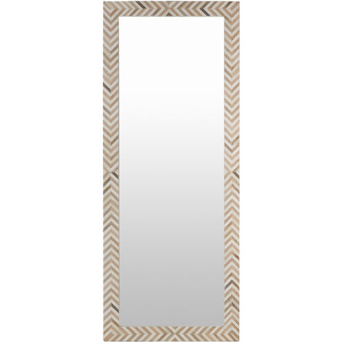 Kathryn 68 X 27 inch Natural Full Length/Oversized Mirror, Rectangle