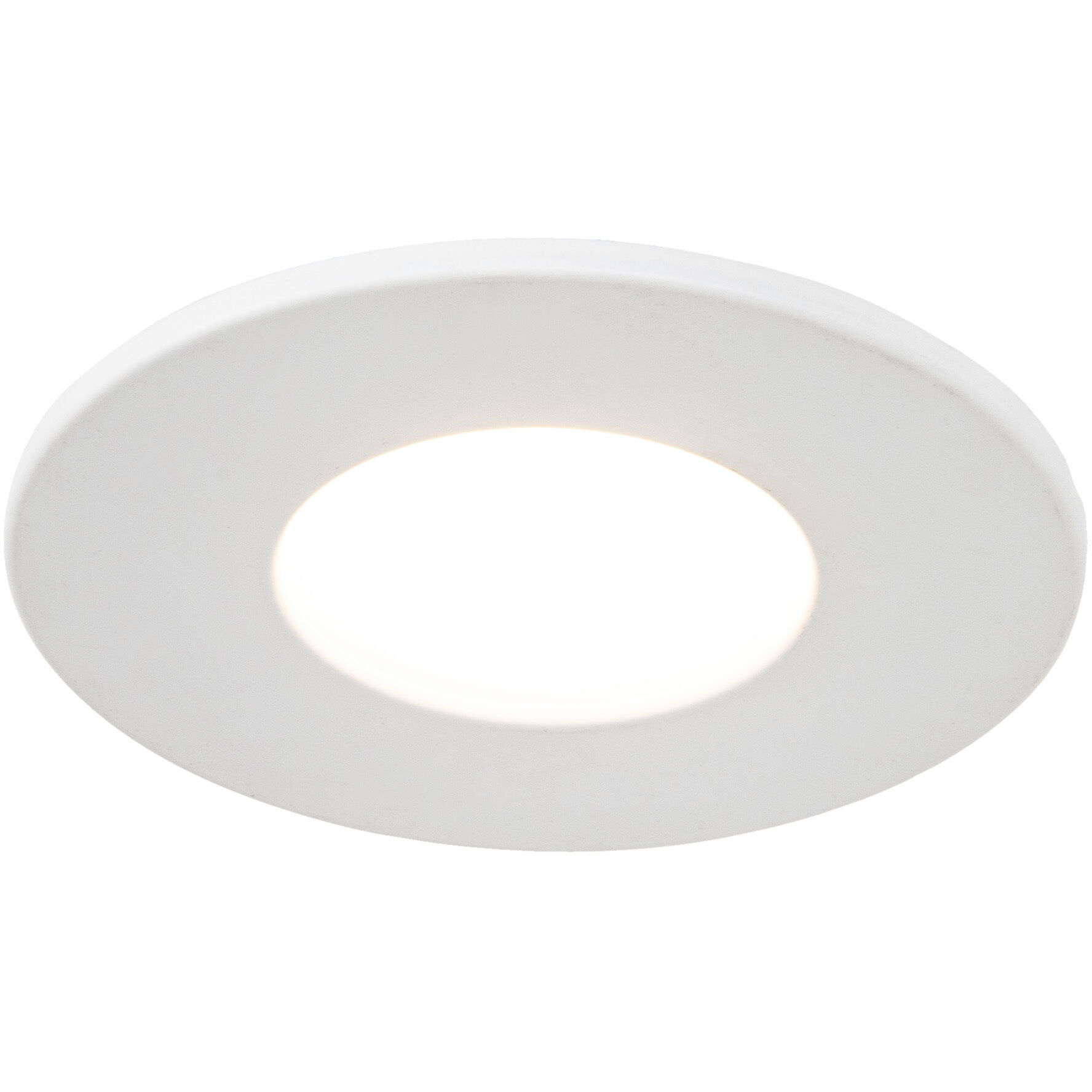 Low Profile LED 4.63 inch White Flushmount Ceiling Light