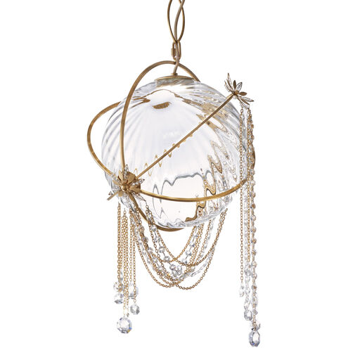 Forever Revere LED 14.4 inch Heirloom Gold Pendant Ceiling Light
