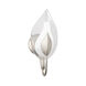 Blossom 1 Light 6.25 inch Silver Leaf Wall Sconce Wall Light