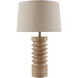 Nossa 27 inch 150 watt Painted Accent Table Lamp Portable Light