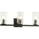 Westlock 3 Light 20 inch Matte Black Wall Sconce Wall Light