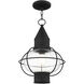 Newburyport 1 Light 12 inch Black Outdoor Pendant Lantern