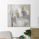 Cameron Beige and Yellow and Multicolor Wall Art