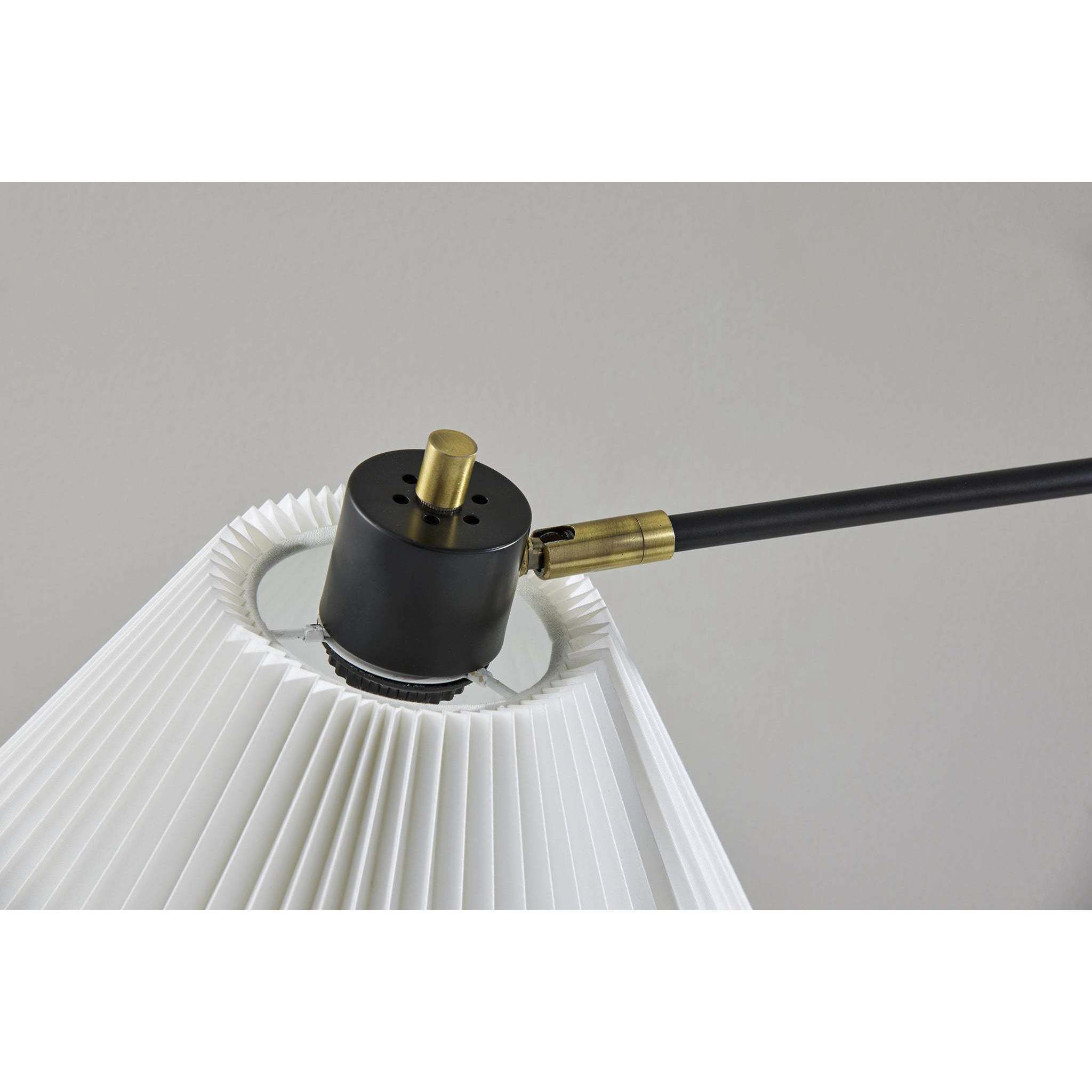 Elijah 27.5 inch 40.00 watt Black and Antique Brass Table Lamp Portable Light