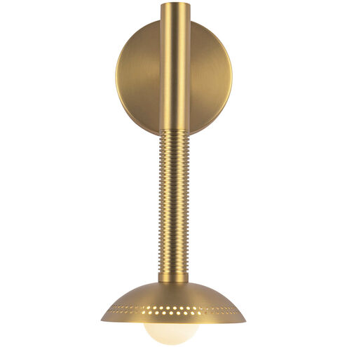 Alora Mood Arden LED 6 inch Brushed Gold Bath Vanity Light Wall Light