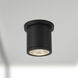 Nordic LED 4.38 inch Black Exterior Ceiling