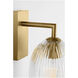 HABLE Serafina 1 Light 4.88 inch Burnished Brass Sconce Wall Light