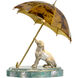 Chelsea House 14 inch 25.00 watt Abalone/Silver/Antique/Natural Table Lamp Portable Light