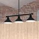 Akron LED 35.75 inch Oil Rubbed Bronze Linear Chandelier Ceiling Light