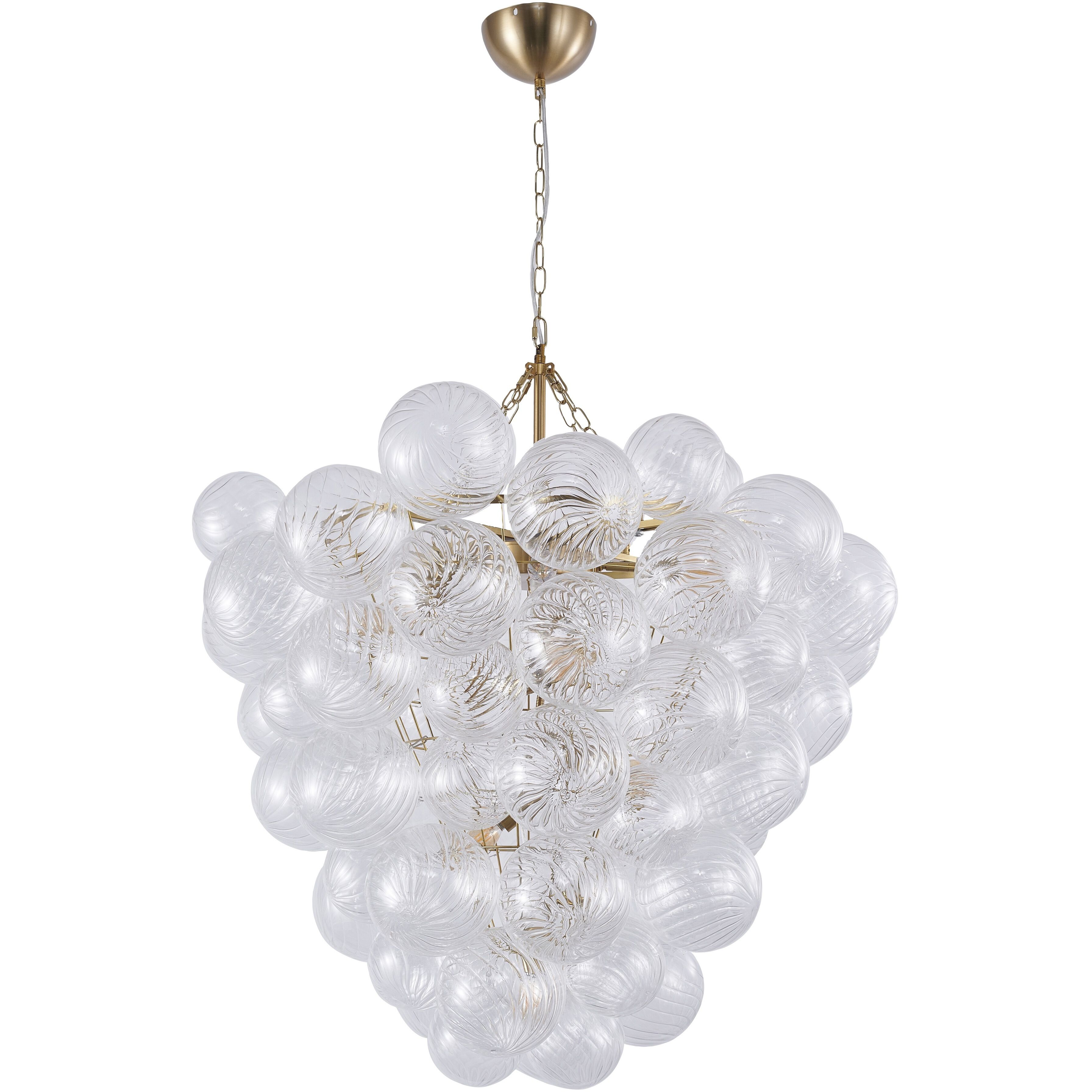 Canada LED 32 inch Brass Chandelier Ceiling Light