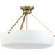 Lieon 3 Light 21 inch Champagne Bronze Convertible Pendant Ceiling Light