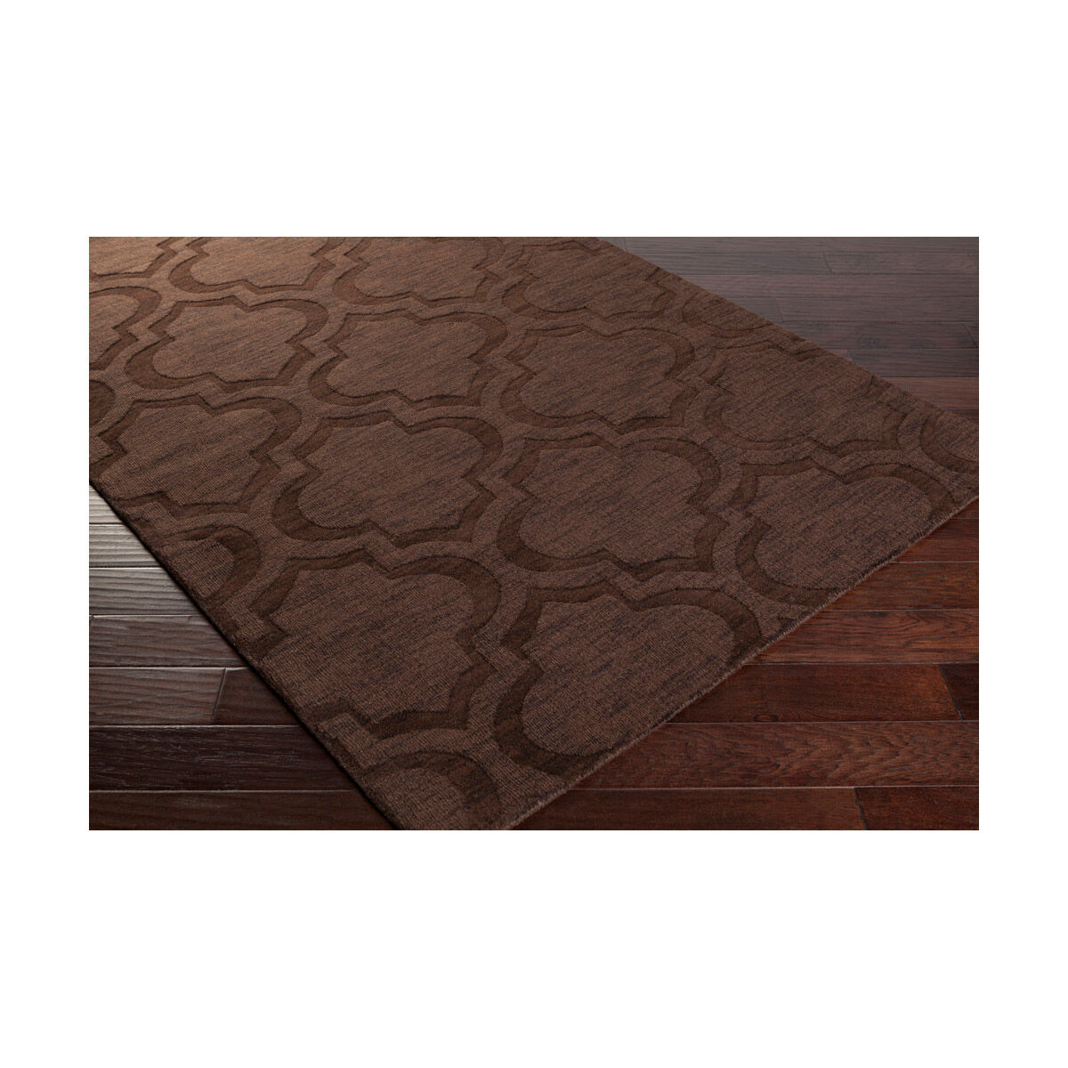 Central Park 120 X 27 inch Dark Brown Indoor Runner, Runner