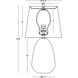 Betty 20 inch 100.00 watt White Table Lamp Portable Light