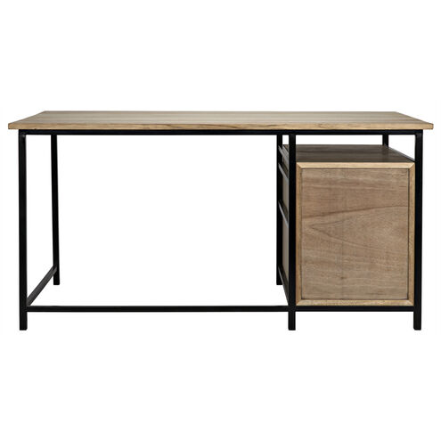 Nabucco 60 X 30 inch Bleached Walnut Desk