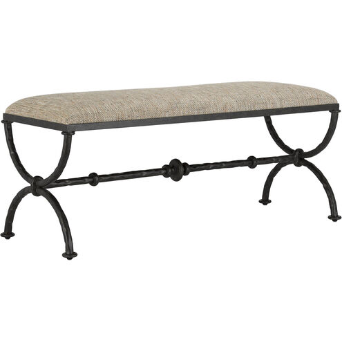 Agora Rustic Bronze Bench