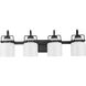 Fessler 4 Light 29.12 inch Bathroom Vanity Light