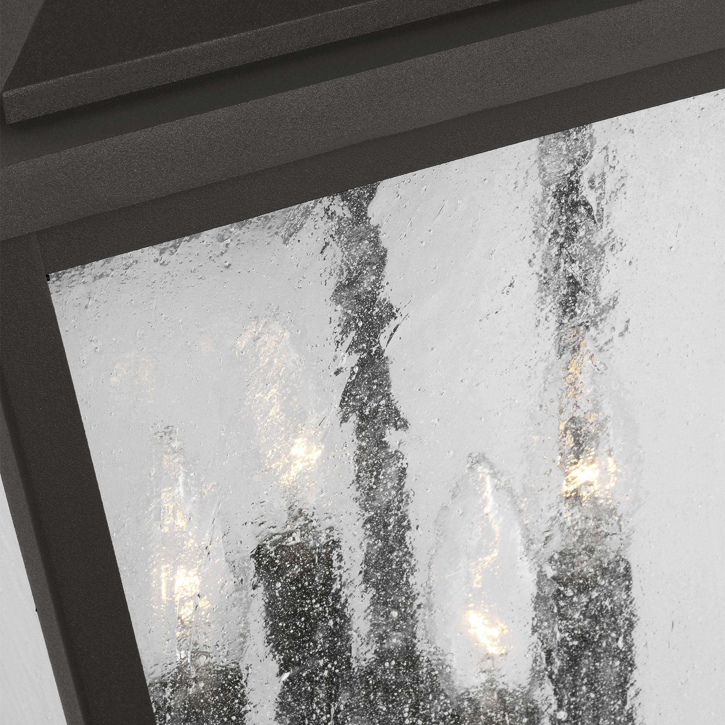 Drew & Jonathan Kennewick 4 Light 19 inch Textured Black Outdoor Wall Lantern, Large