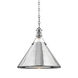 Metal No.2 1 Light 16.00 inch Pendant