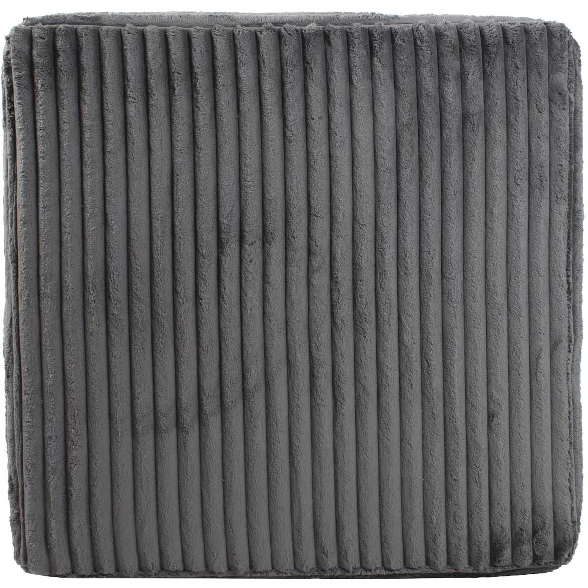 Shar Pei Universal 18 inch Charcoal Ottoman