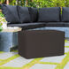Universal Seascape Charcoal Outdoor Bench Replacement Slipcover, Bench Not Included