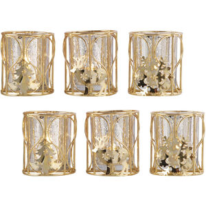 Heartland Tree Antique Silver with Gold Holiday Votives