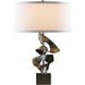 Gallery Twofold 24.7 inch 150.00 watt Sterling Table Lamp Portable Light in Flax, Twofold