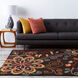 Athena 72 inch Dark Brown/Burgandy/Brown/Camel/Olive/Mustard Handmade Rug, Wool
