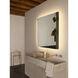 Varenna 36.02 X 36.02 inch Mirror Glass Bathroom Illuminated Mirror
