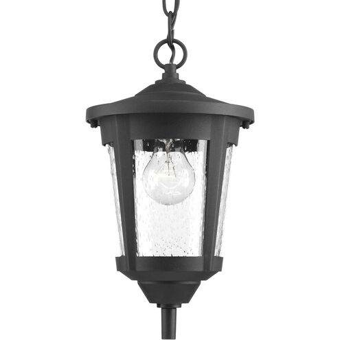 East Haven 1 Light 7.5 inch Textured Black Outdoor Hanging Lantern