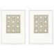 Shell Collection Beige and Neutral and White Framed Art