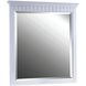 Danube 33 X 30.4 inch White Wall Mirror