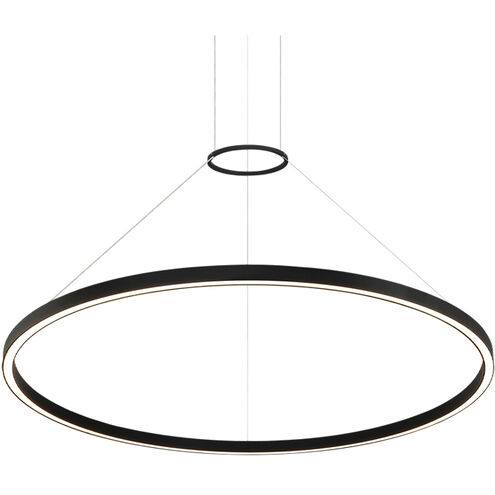 O'hara LED 40 inch Matte Black Chandelier Ceiling Light