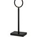 Staffa 29 inch 100 watt Matte Black Buffet Lamp Portable Light