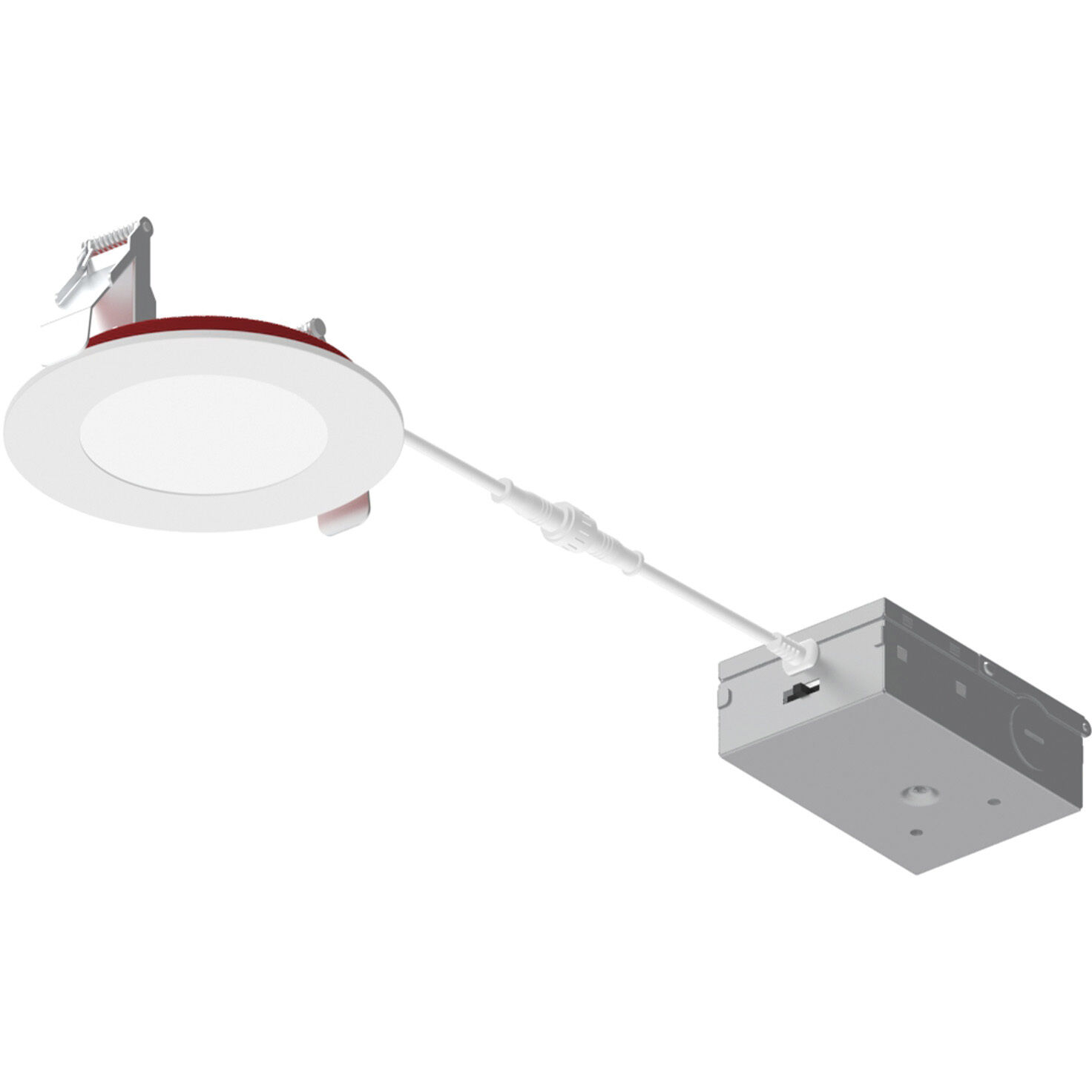 FR01 Matte Powder White Recessed