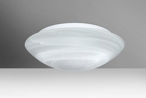 Nova 16 LED 16 inch Flush Mount Ceiling Light in Marble Glass