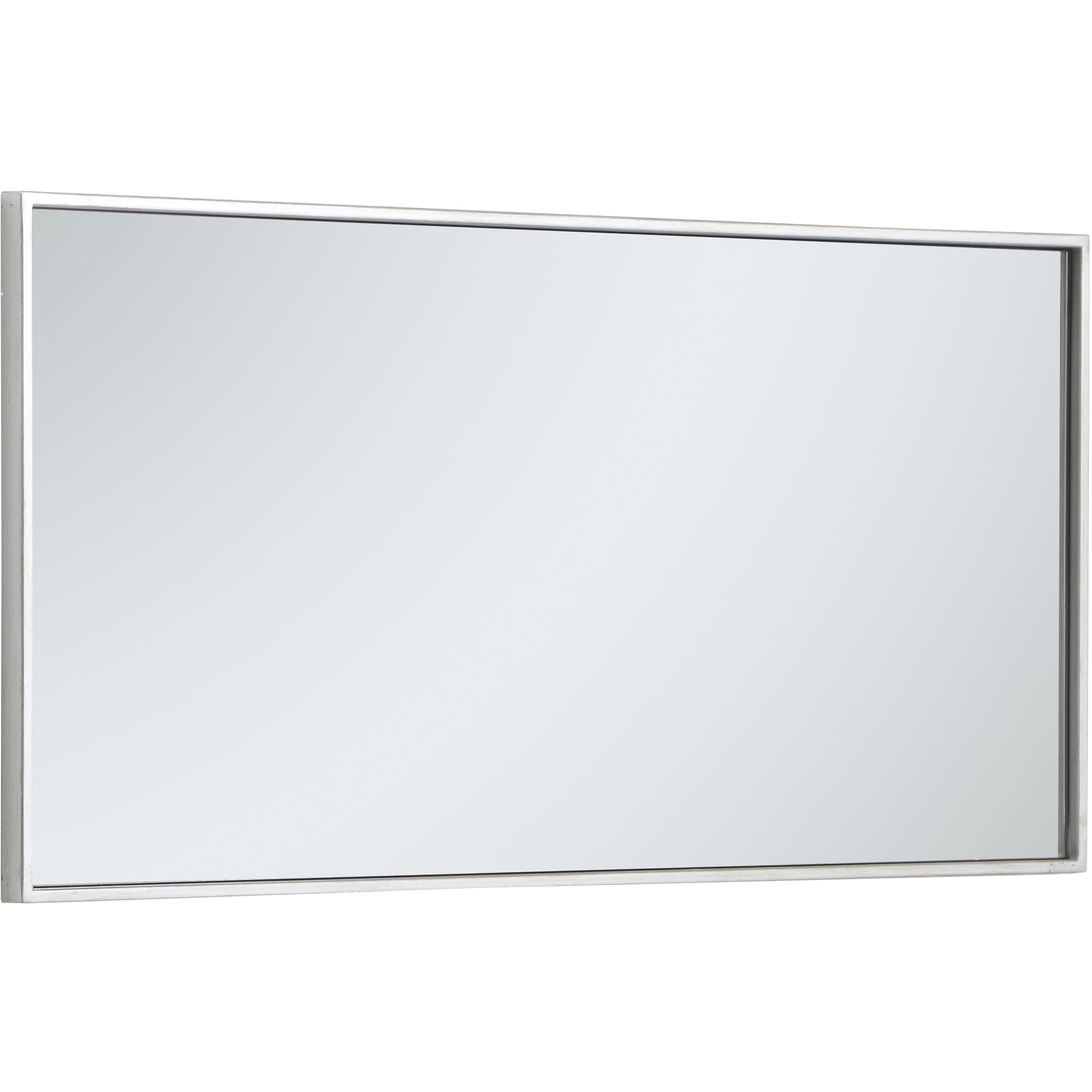 Monet 36 X 18 inch Silver Wall Mirror