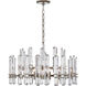 AERIN Bonnington 18 Light 32 inch Polished Nickel Chandelier Ceiling Light in Crystal, Large