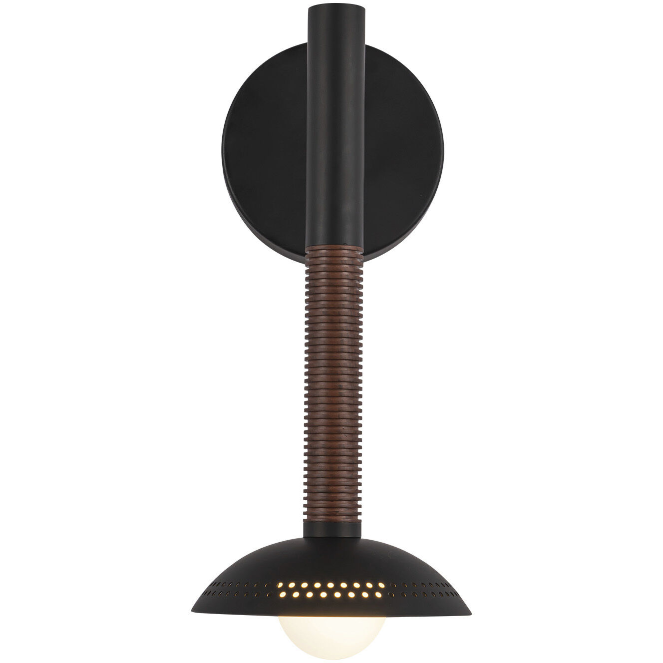 Alora Mood Arden Wall/Vanity Light Wall Light in Matte Black