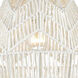 Boho 1 Light 12 inch White Pendant Ceiling Light