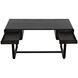 Voltes 60 X 26 inch Ebony Walnut Desk