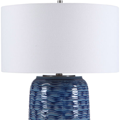 Sedna 27 inch 150 watt Blue Table Lamp Portable Light