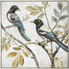 Birdsong Blue and Green and Cream Wall Art