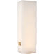 Kelly Wearstler Covet 16.25 inch 10.00 watt Alabaster and Antique-Burnished Brass Rechargeable Table Lamp Portable Light